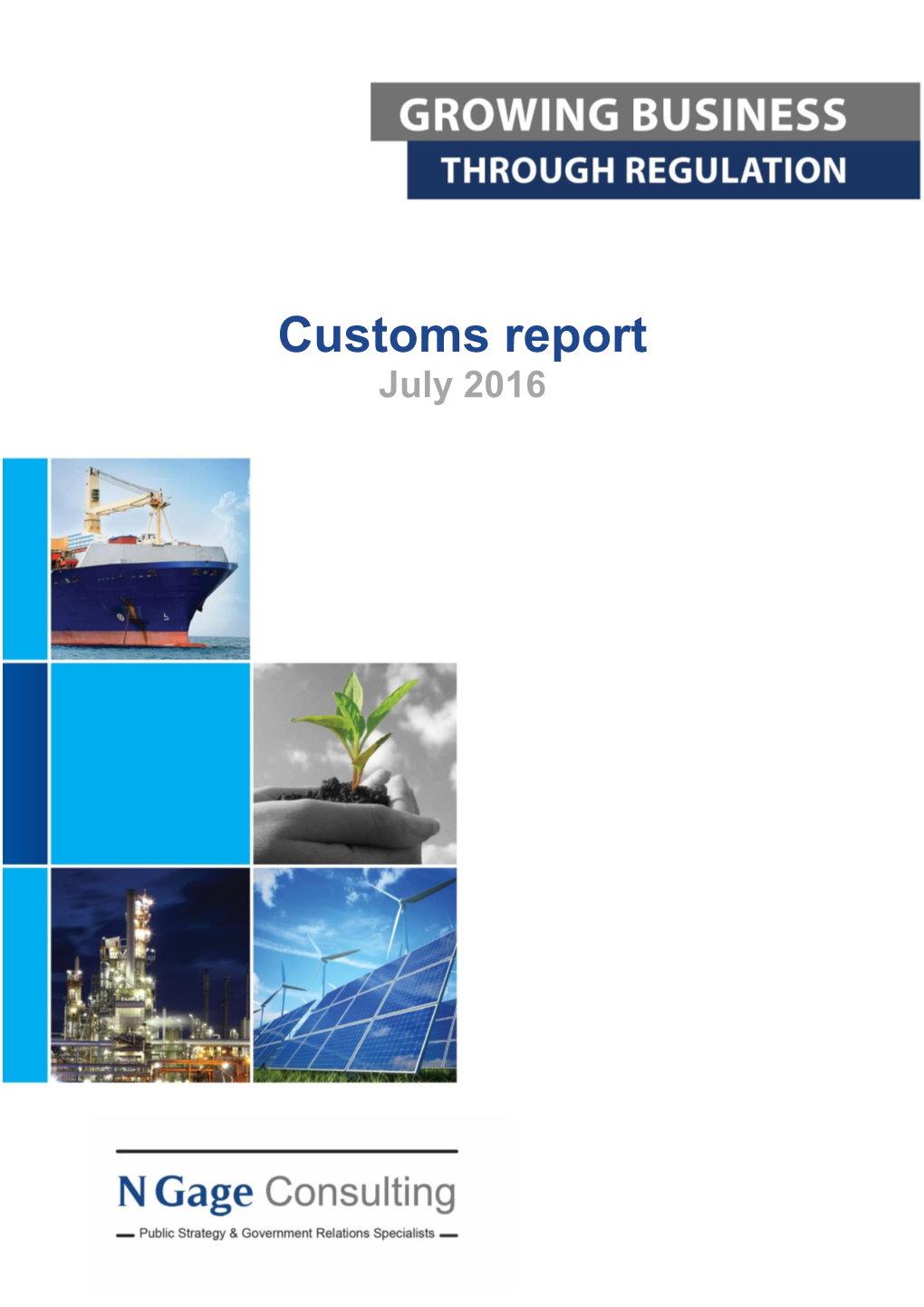 Customs Report July 2016