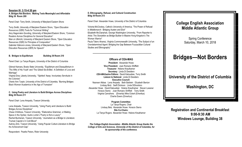 Cea-Mag Conference Program