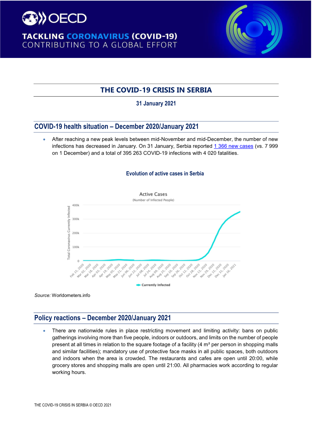 The Covid-19 Crisis in Serbia