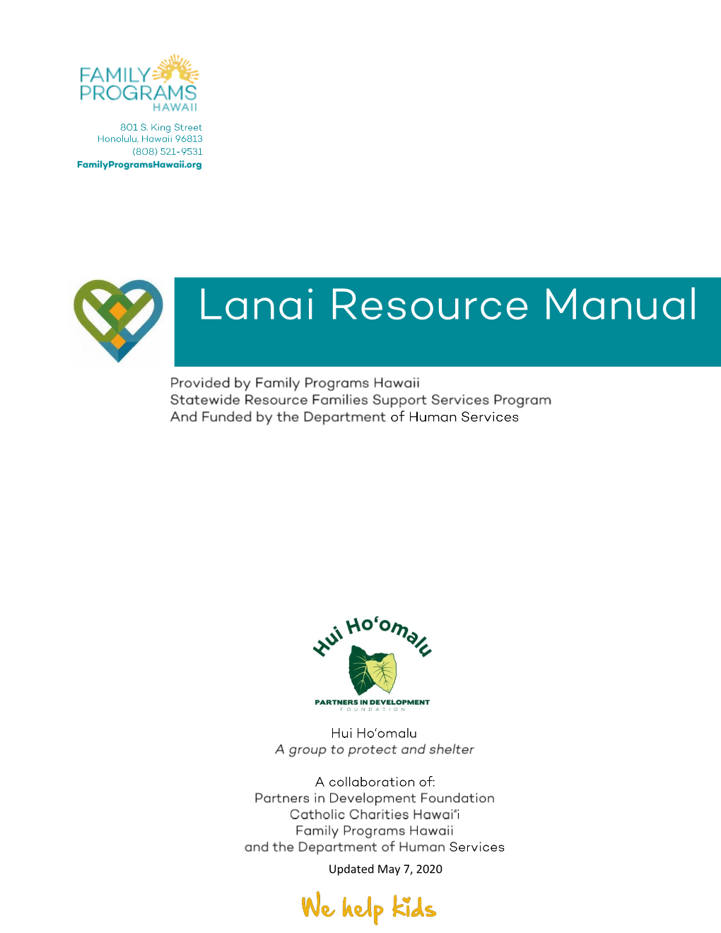 Lanai Resource Manual