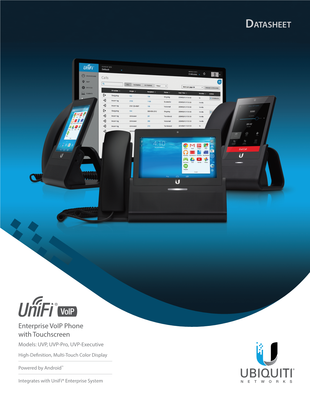 Unifi Voip Phone Datasheet