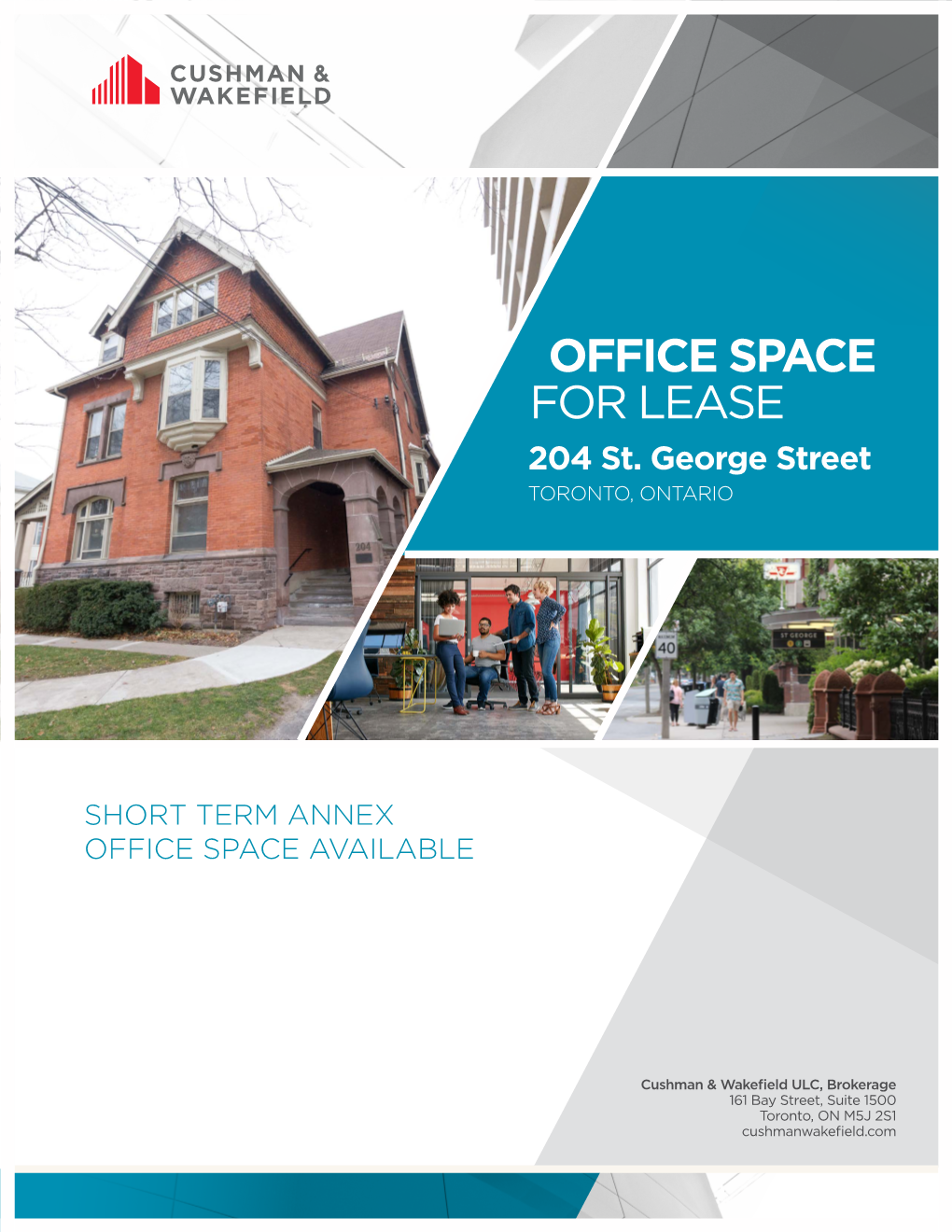 OFFICE SPACE for LEASE 204 St