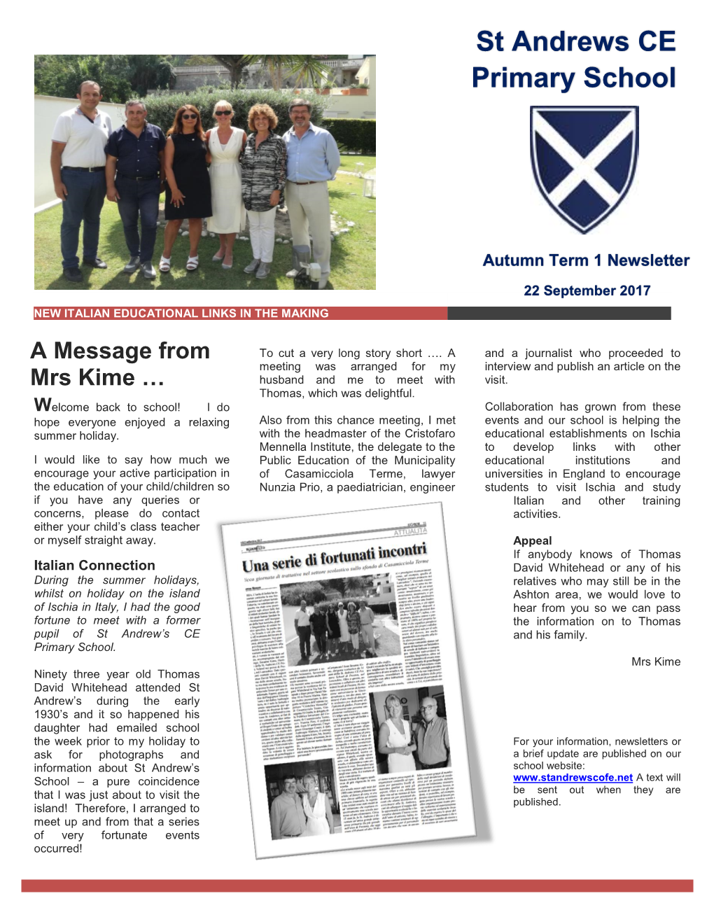 01 Newsletter September 2017