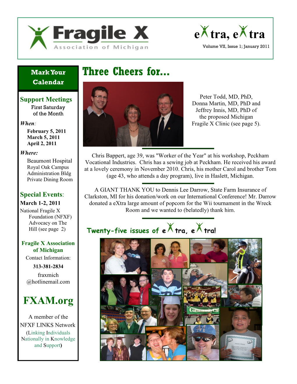 E Tra, E Tra Volume VII, Issue 1; January 2011