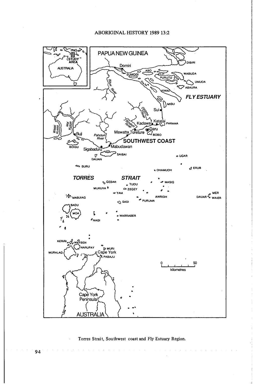 Papua New Guinea Fly Estuary ^ ^ S O U T H W E S T