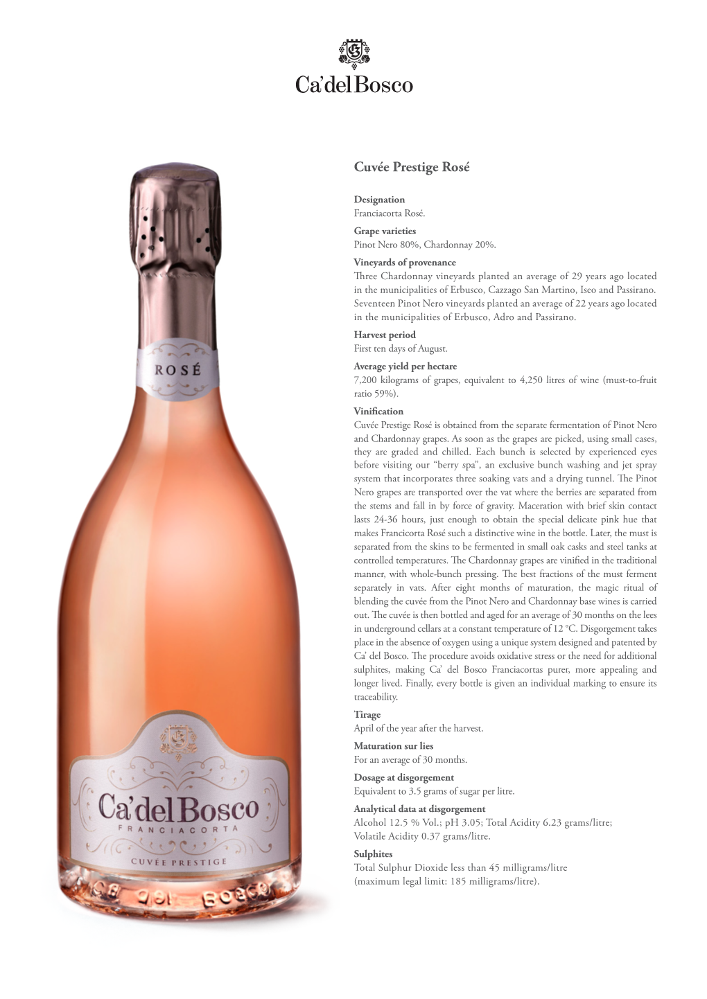 Cuvée Prestige Rosé