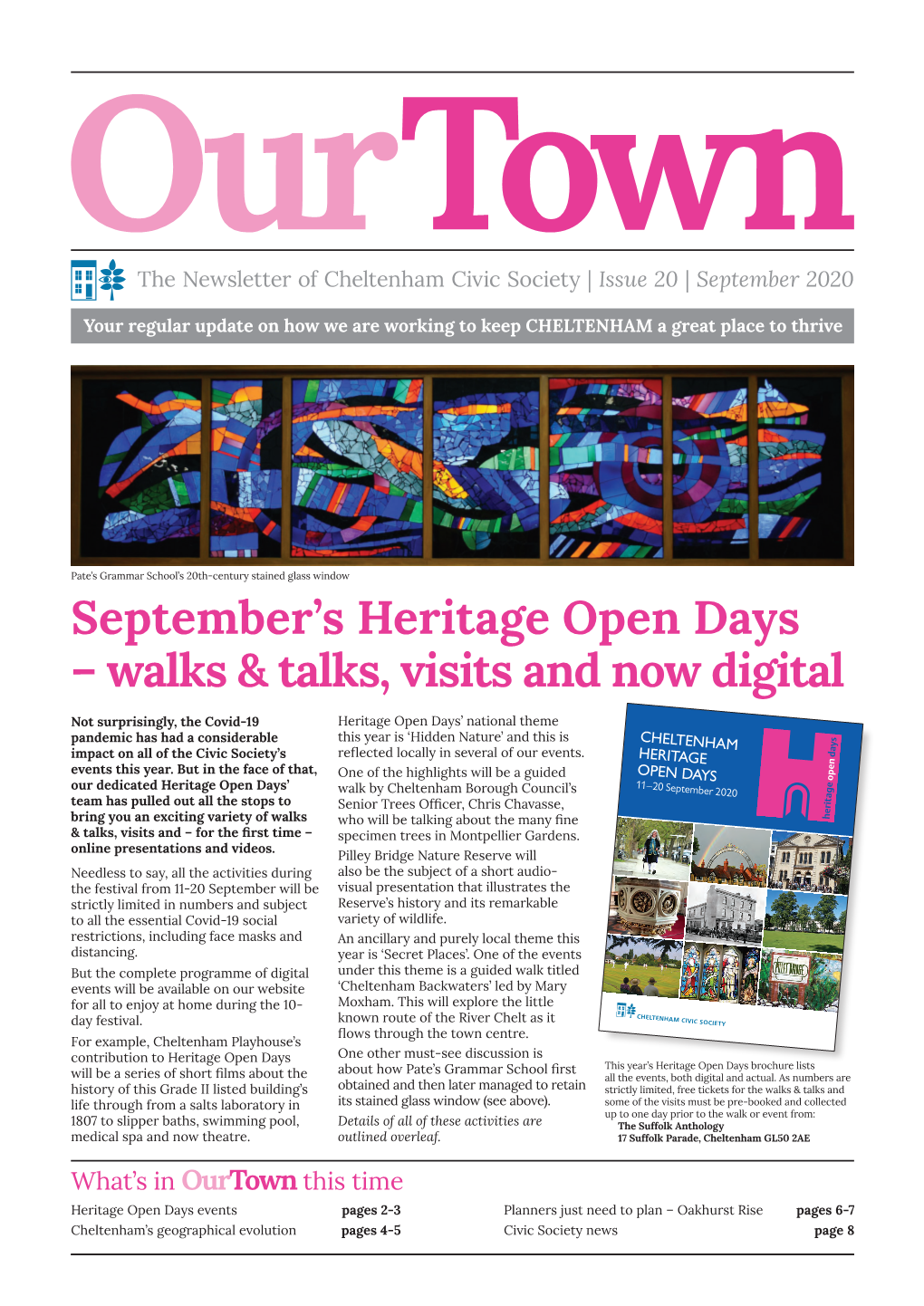 September's Heritage Open Days