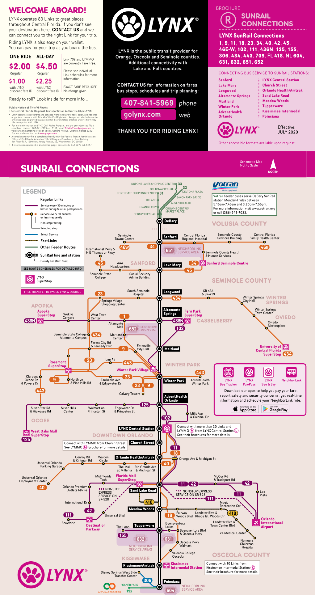 Sunrail Connections Riding LYNX Is Also Easy on Your Wallet
