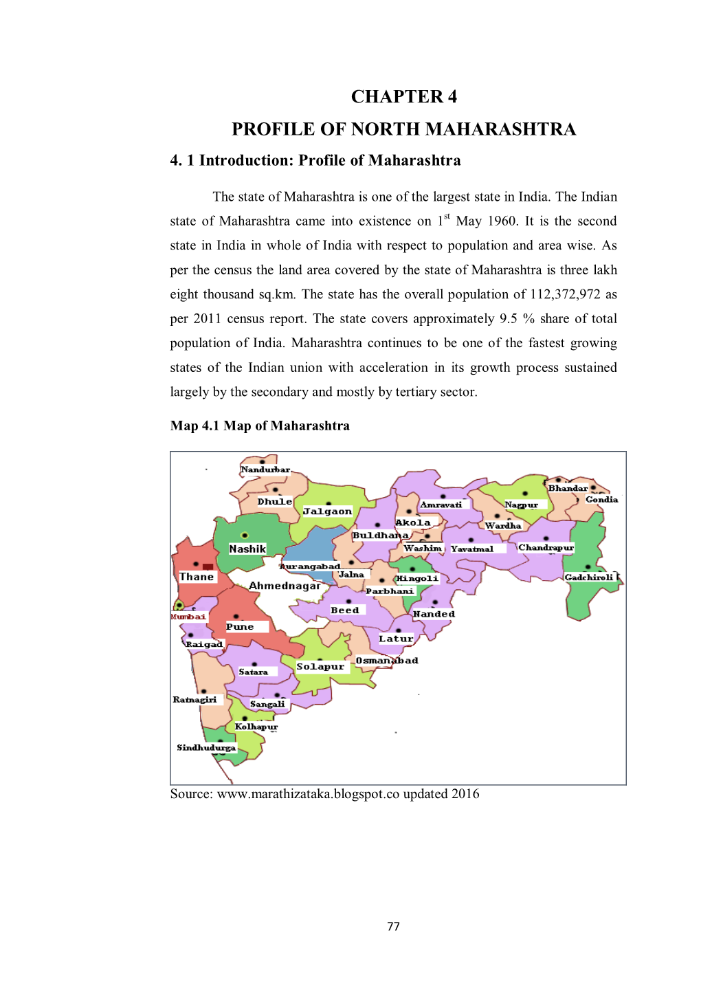 Chapter 4 Profile of North Maharashtra 4