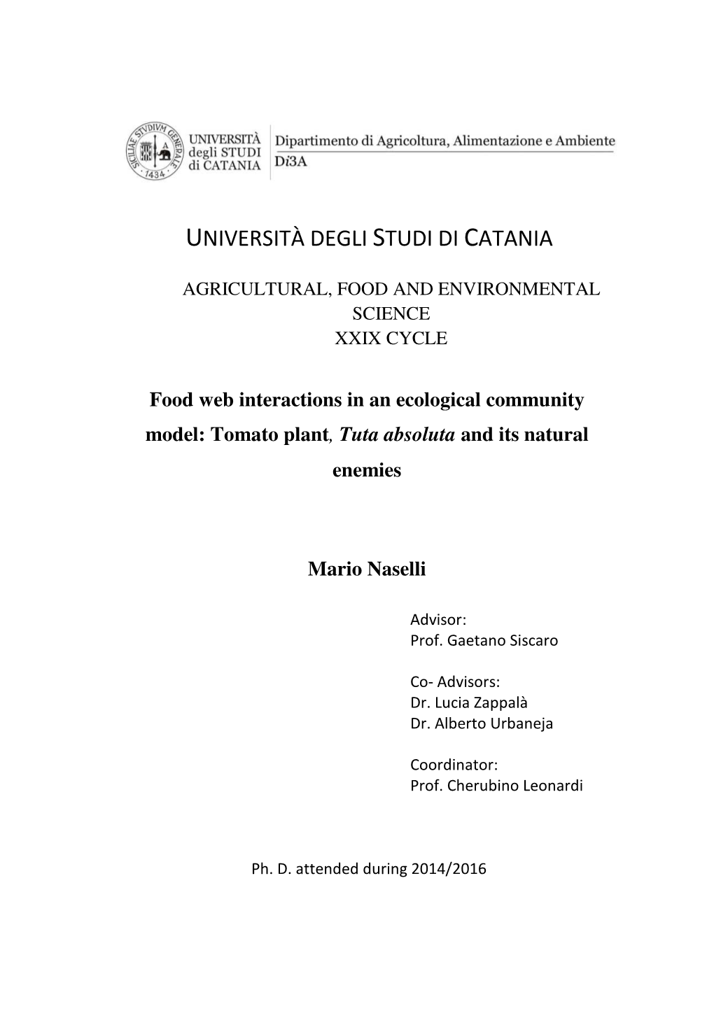 Naselli Mario Phd Thesis XXIX Last GS