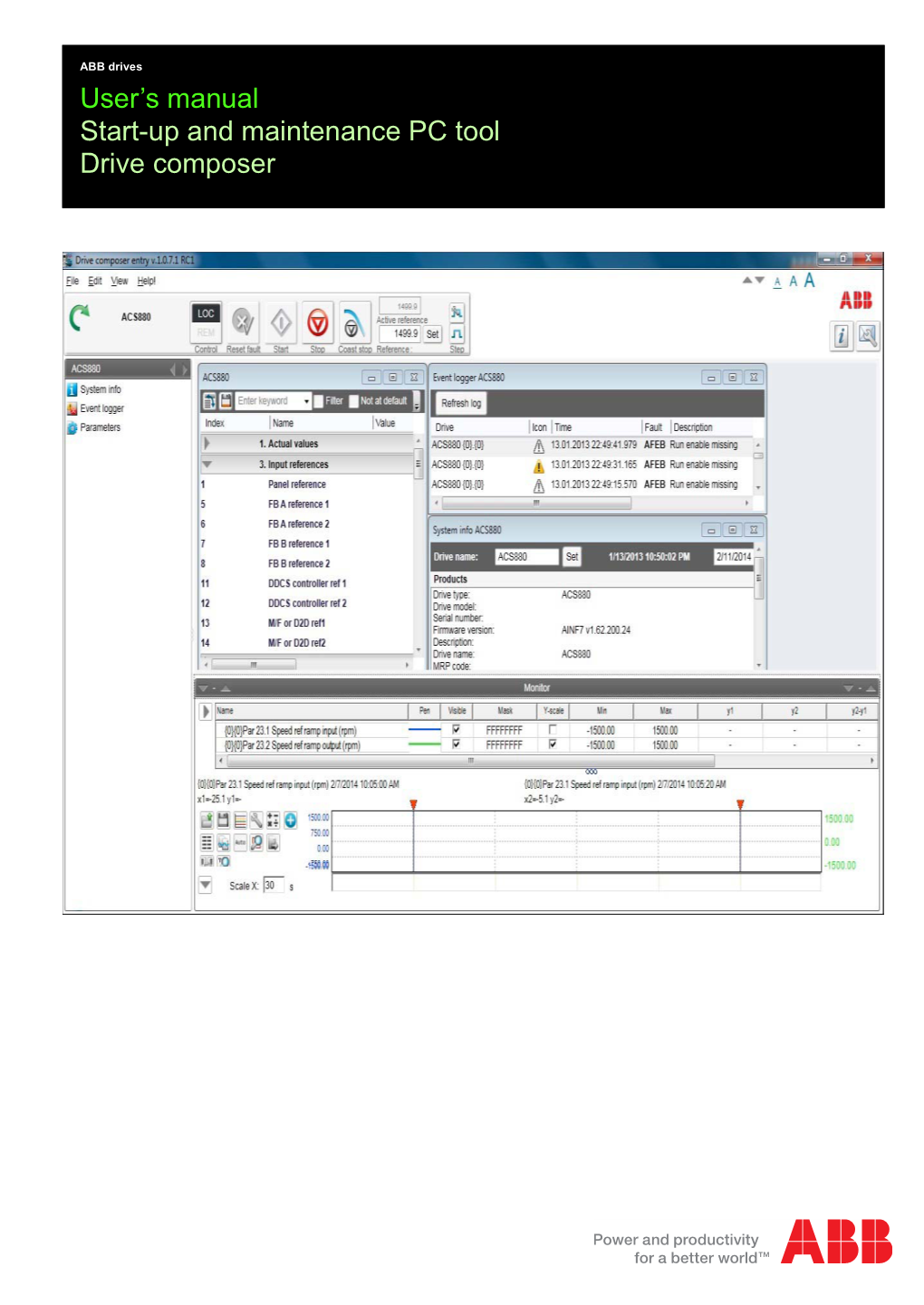 En/Drive Composer Start-Up and Maintenance PC Tool User's Manual