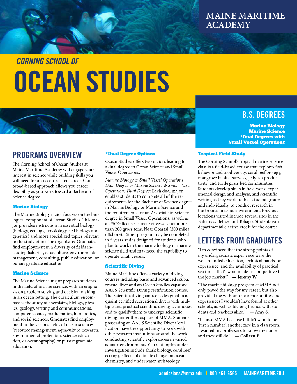 Corning School of Ocean Studies