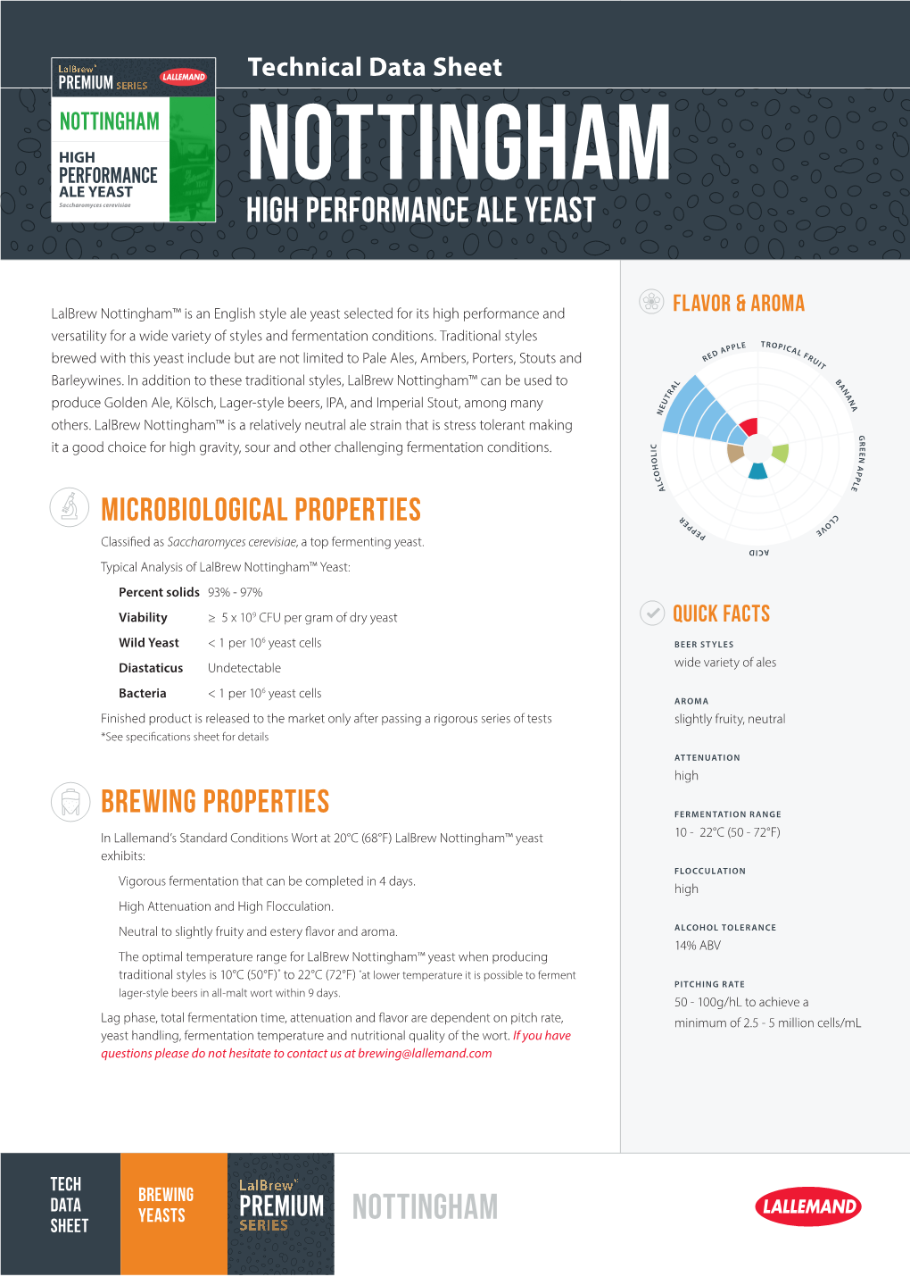 High Performance Ale Yeast Nottingham