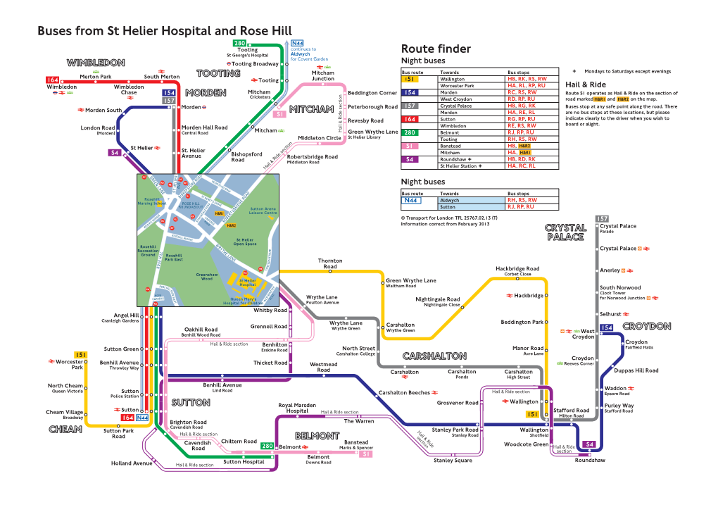 Buses from Canary Wharf