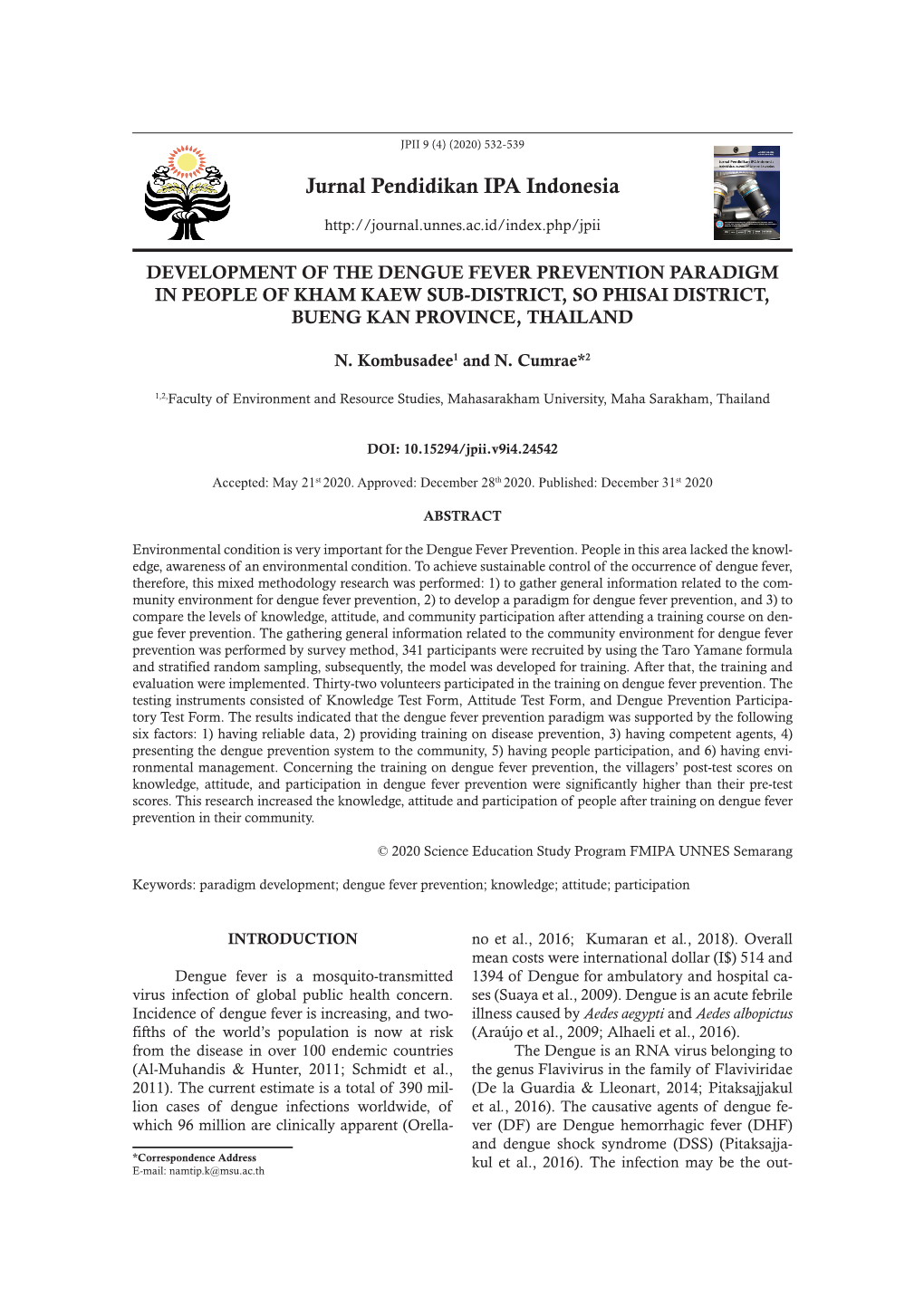 Jurnal Pendidikan IPA Indonesia