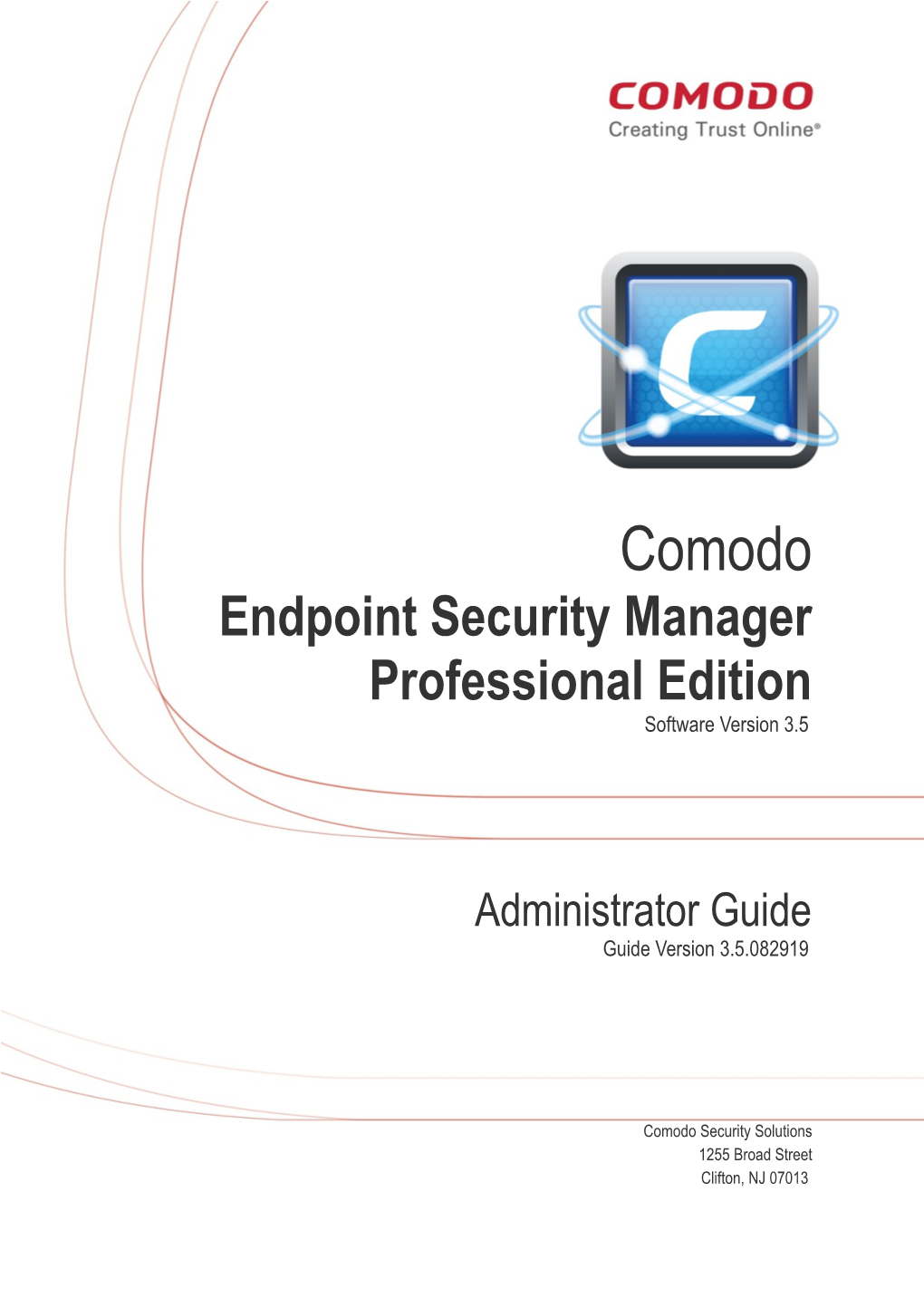 Endpoint Security Manager Professional Edition Software Version 3.5