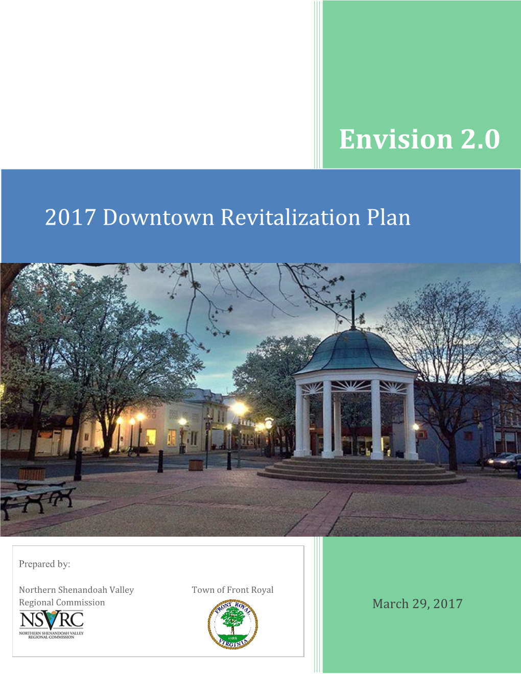 2017 Downtown Revitalization Plan