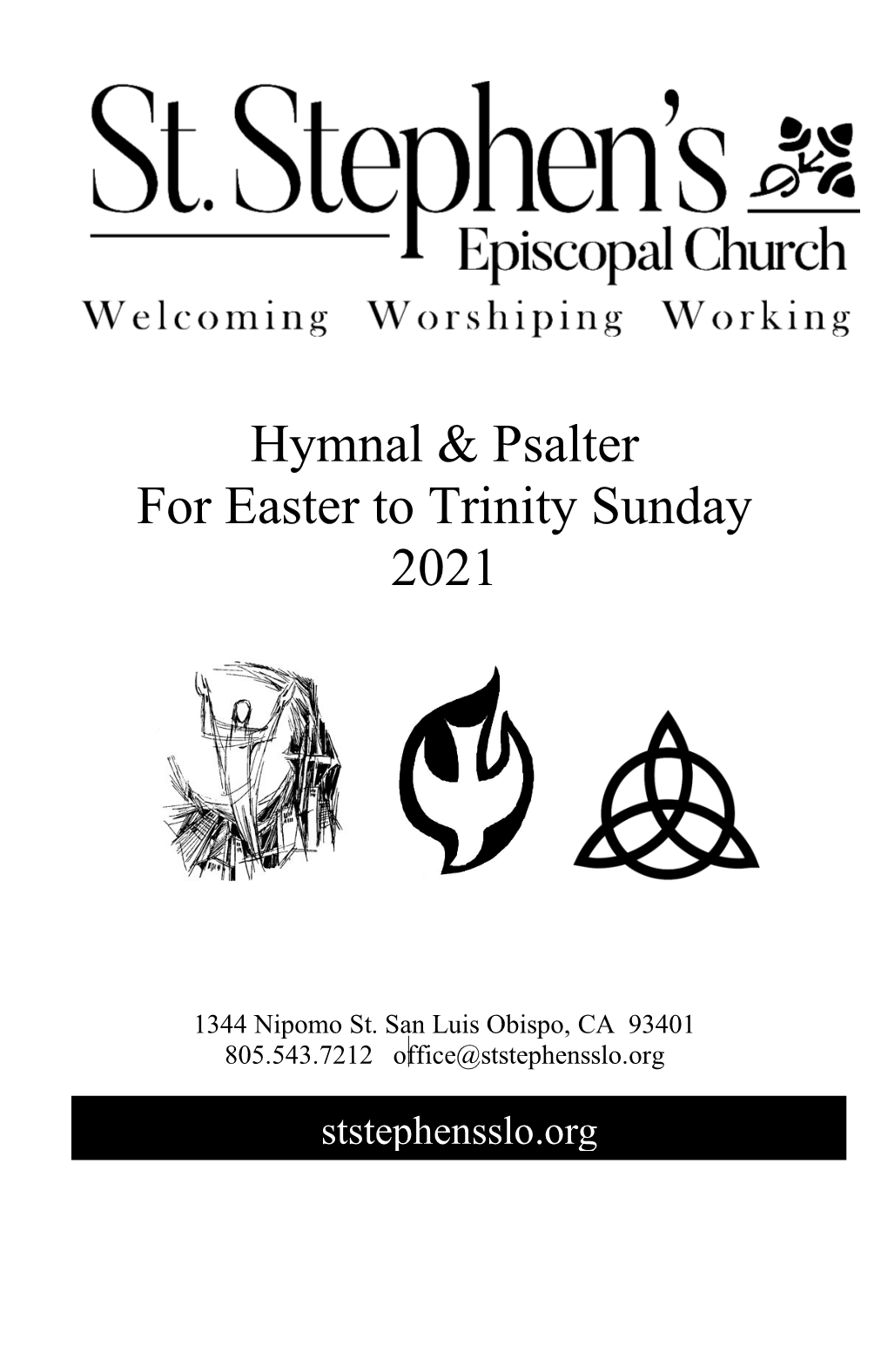 Hymnal & Psalter for Easter to Trinity Sunday 2021