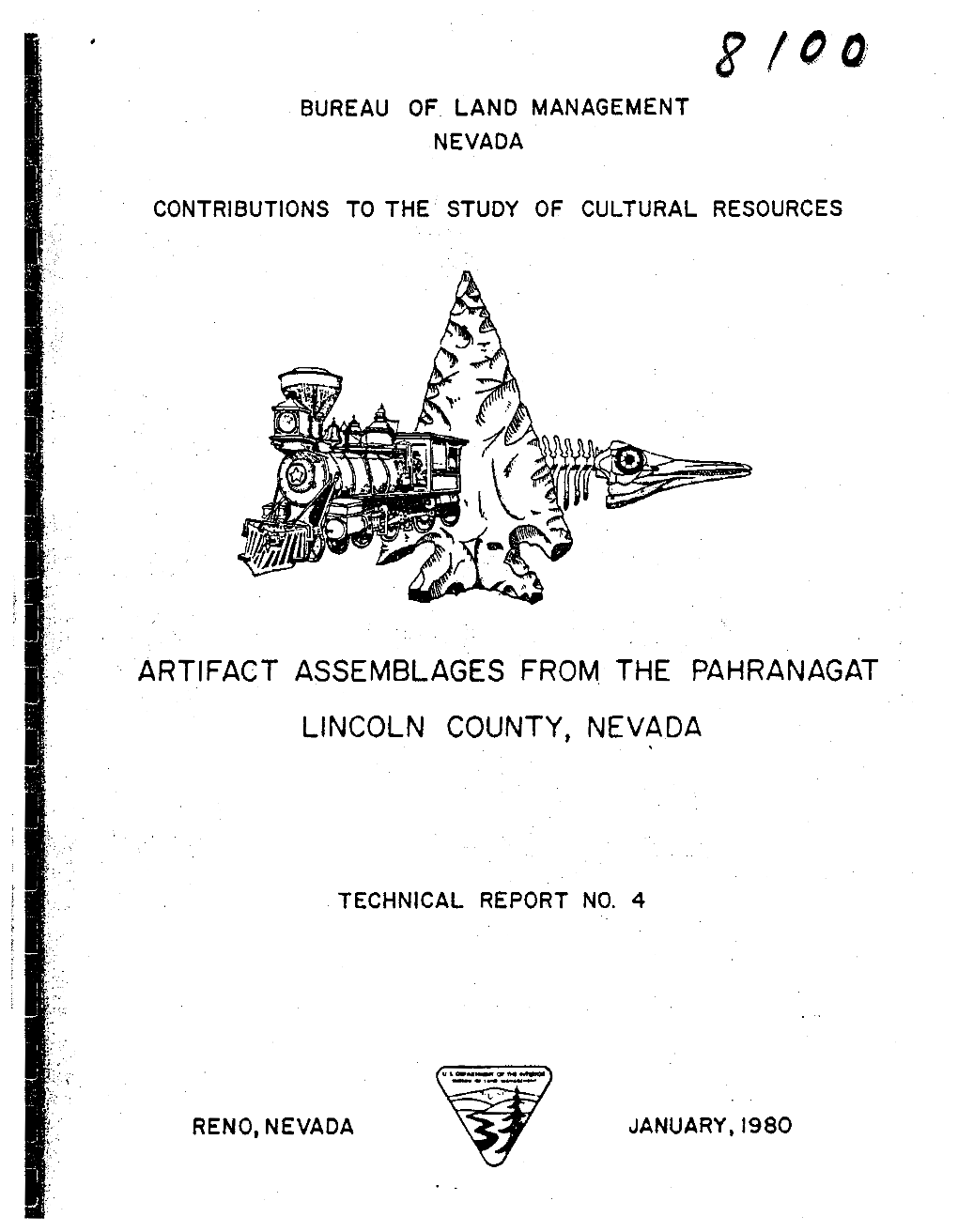 · Artifact Assemblages from the Pahranagat Lincoln County, Nevada