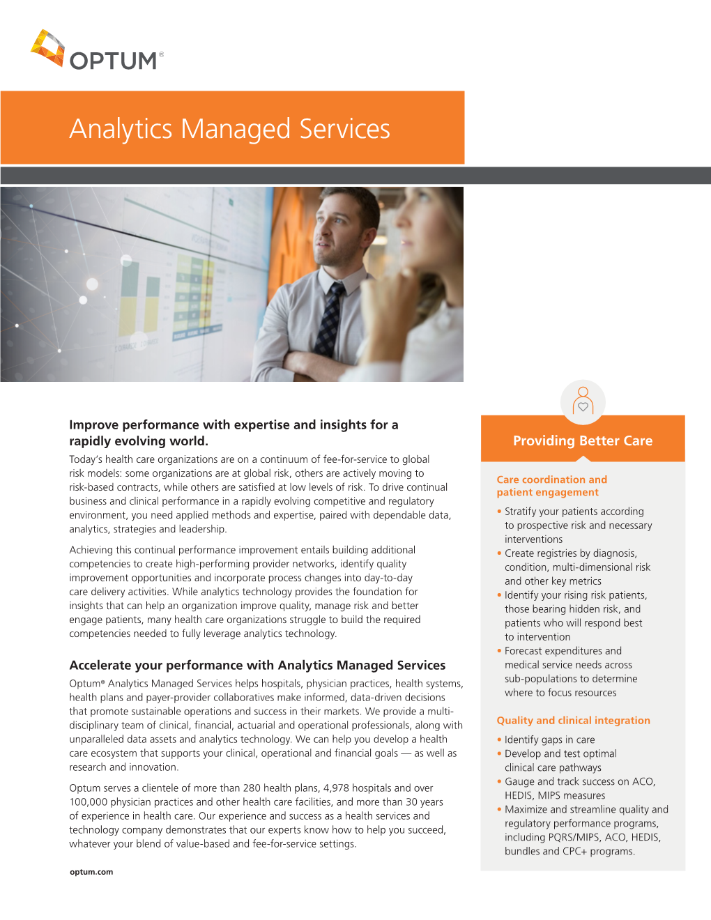 Analytics Managed Services