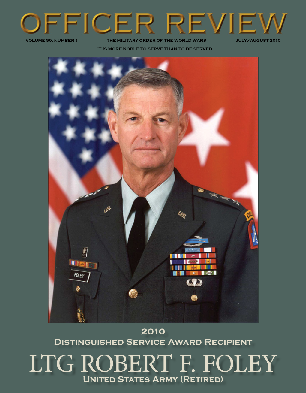 LTG Robert F. Foley