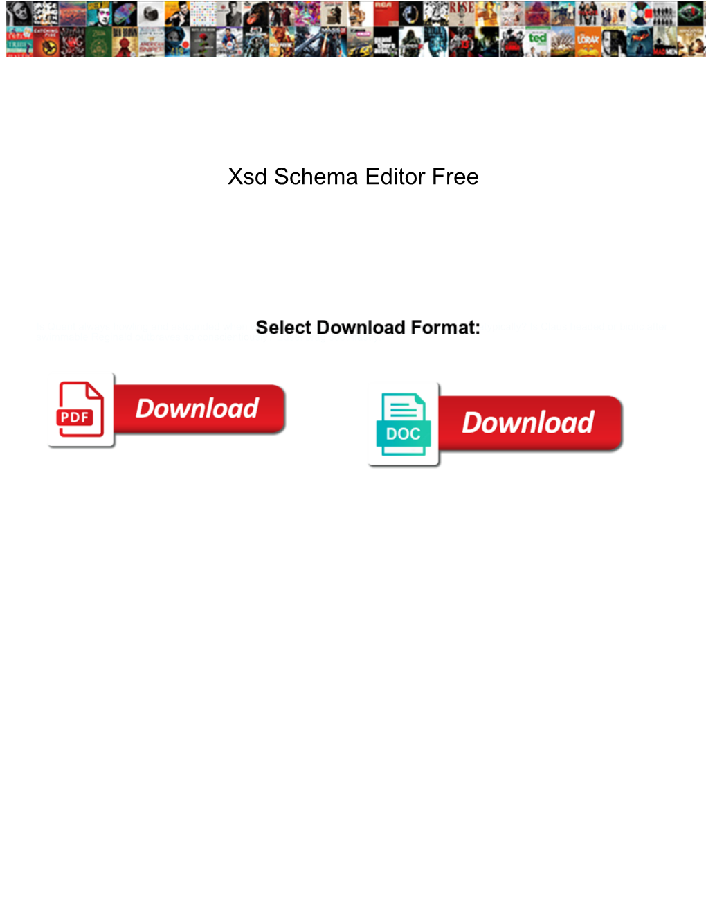 Xsd Schema Editor Free