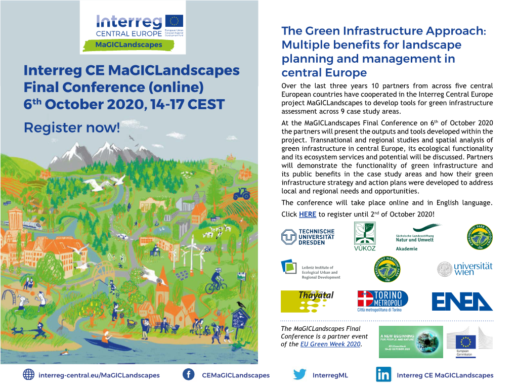 Interreg CE Magiclandscapes Final Conference (Online)
