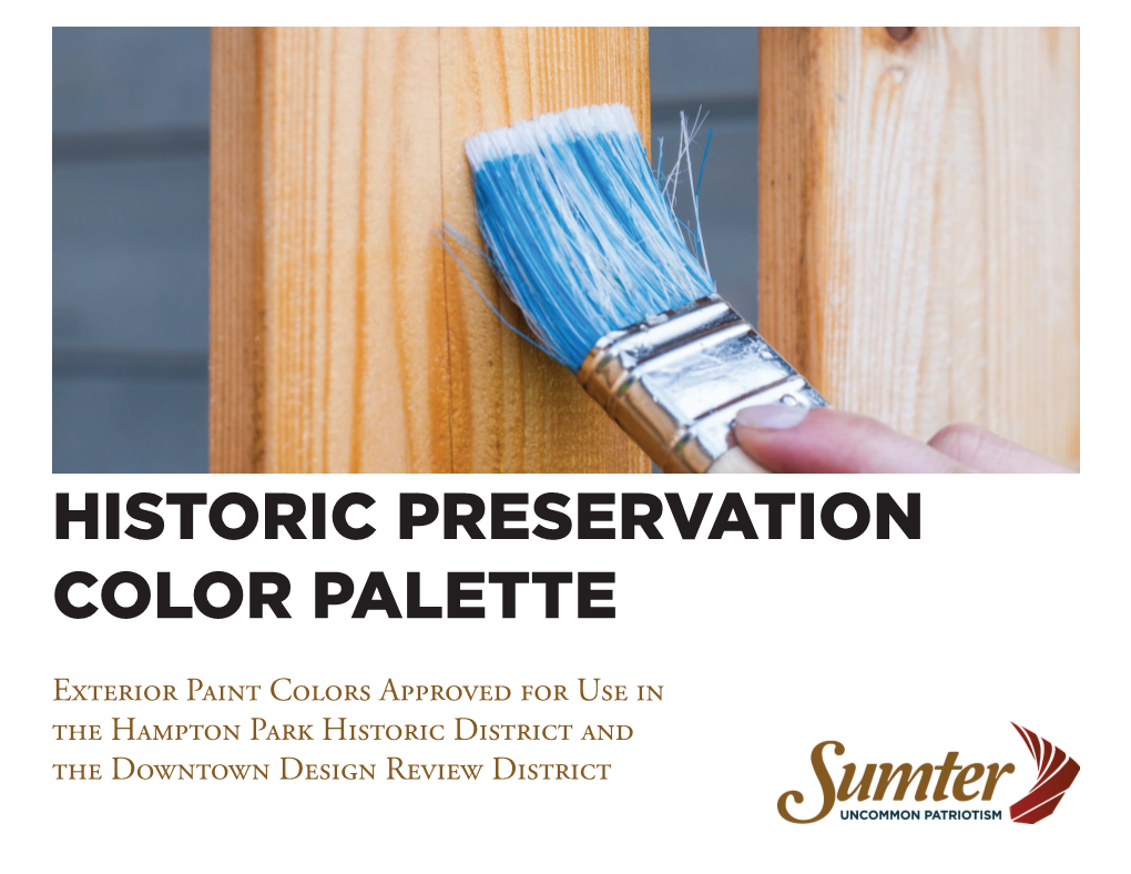 Historic Preservation Color Palette
