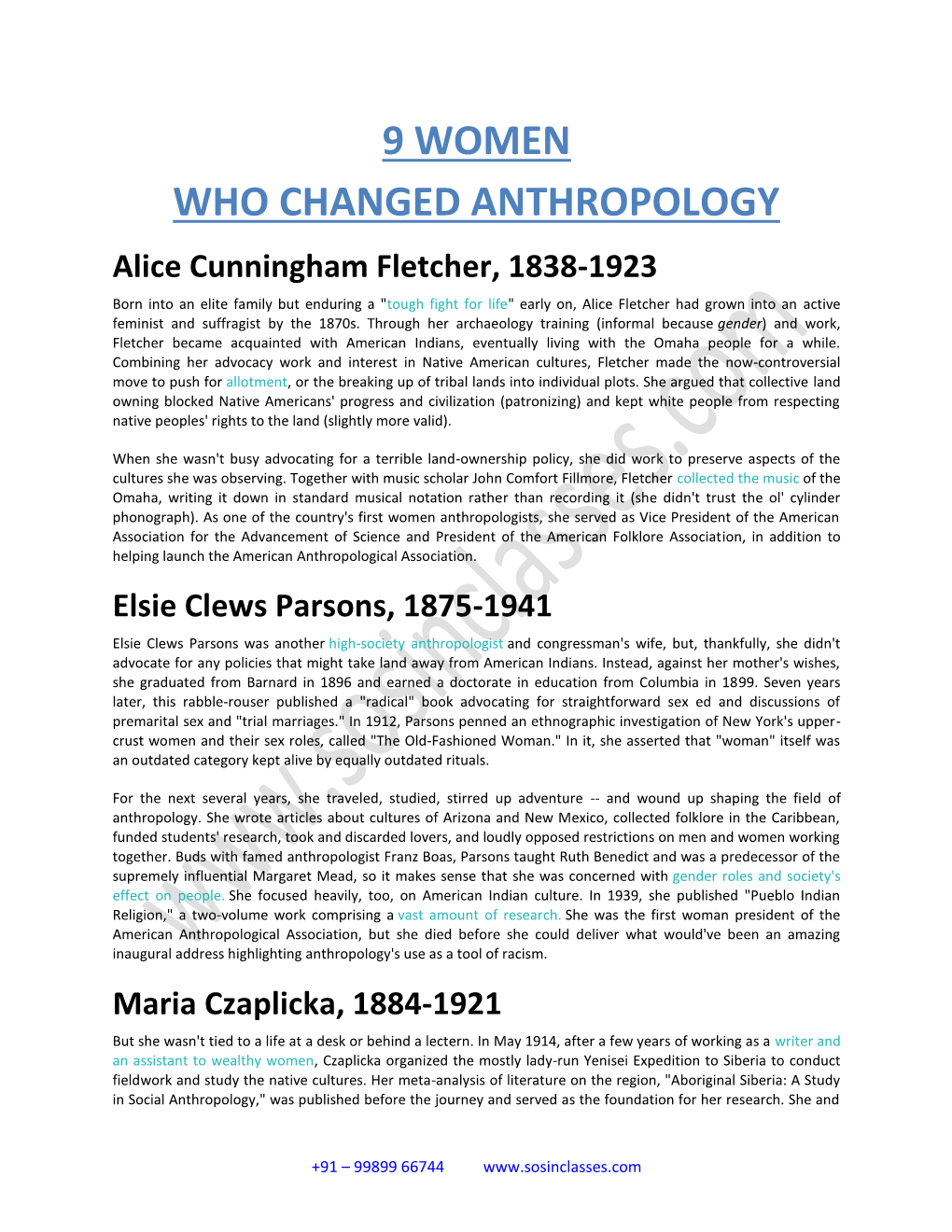 9 Women Who Changed Anthropology