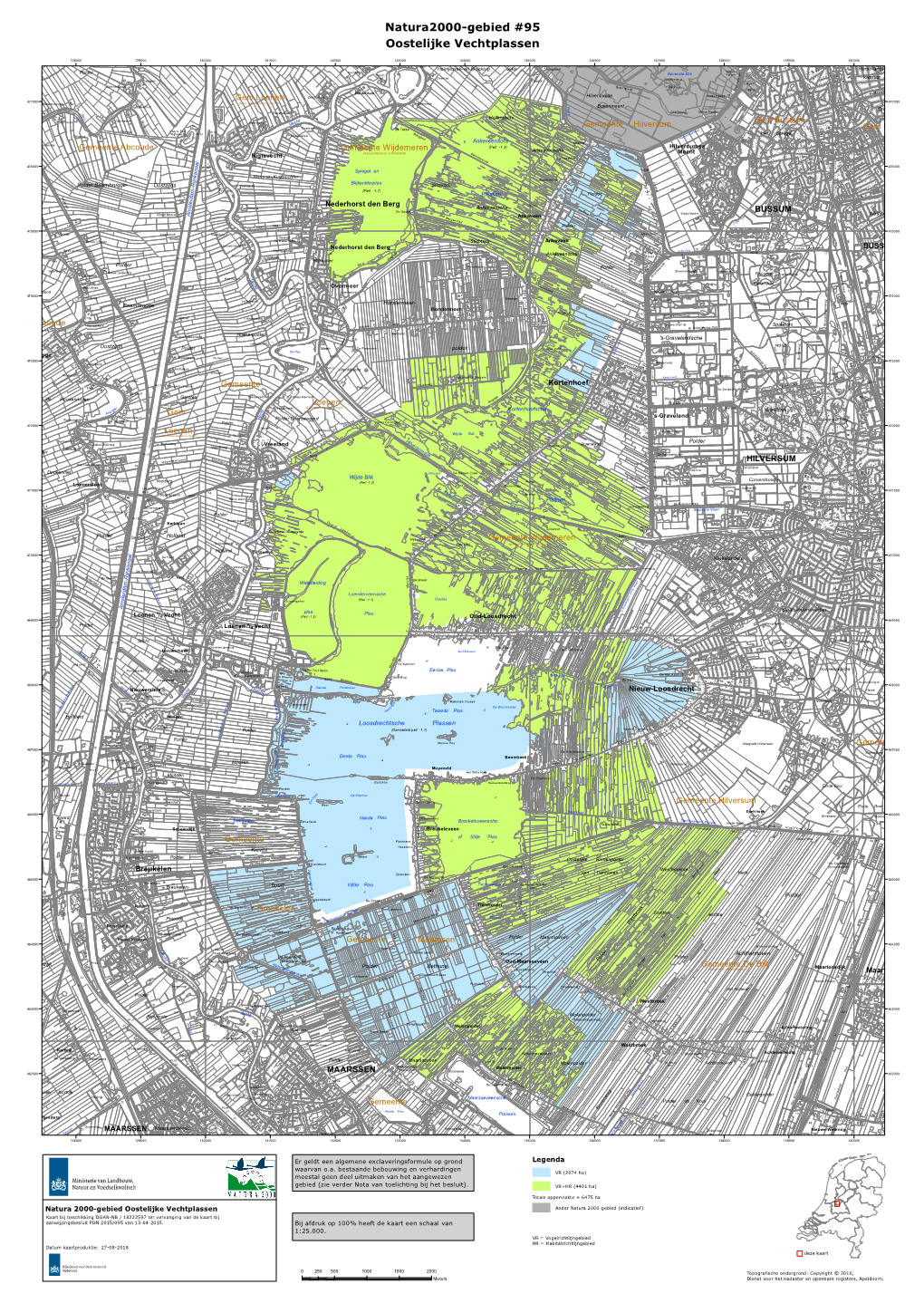 Natura2000-Gebied #95 Oostelijke Vechtplassen