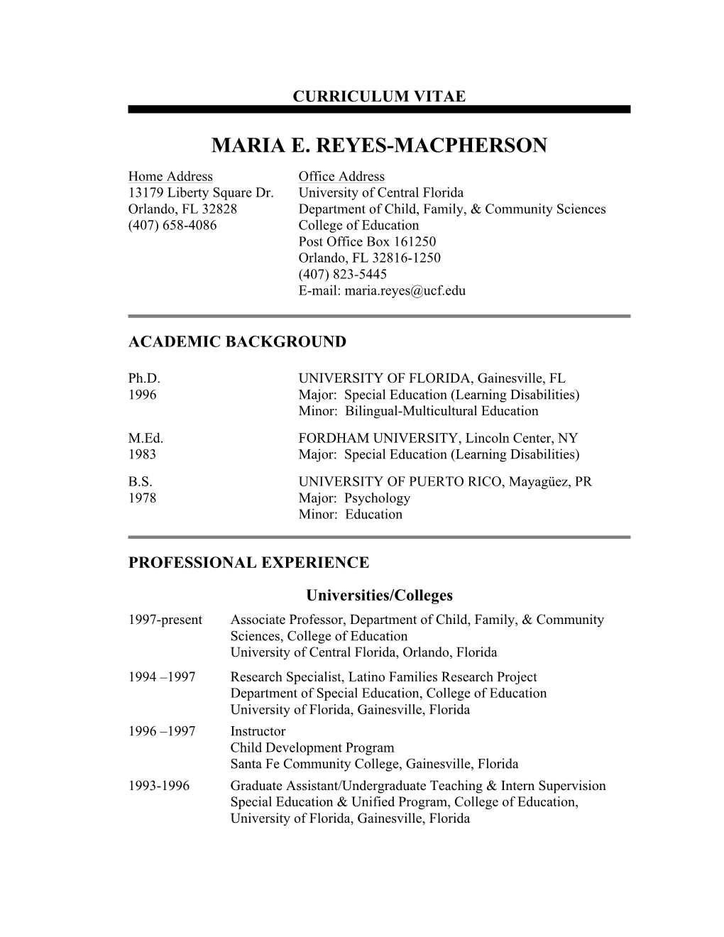 Maria E. Reyes-Macpherson