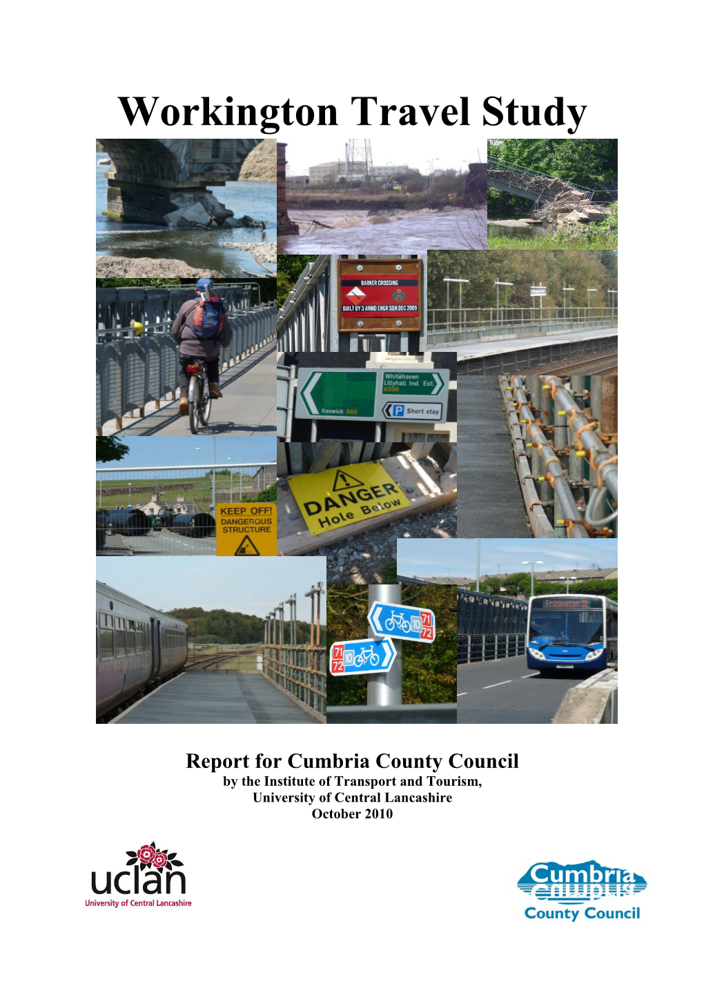 Workington Travel Study Report for Cumbria County Council