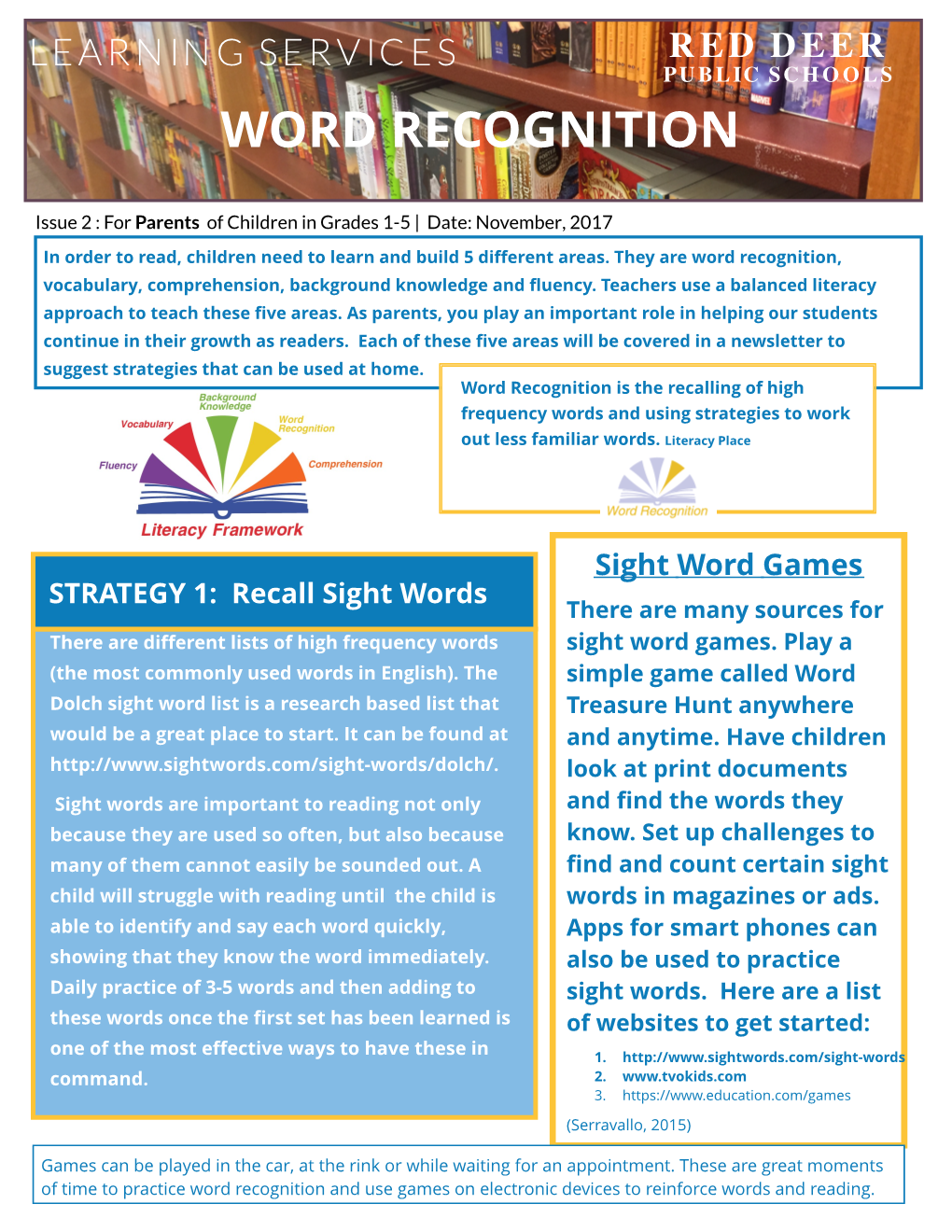 Word Recognition Strategies