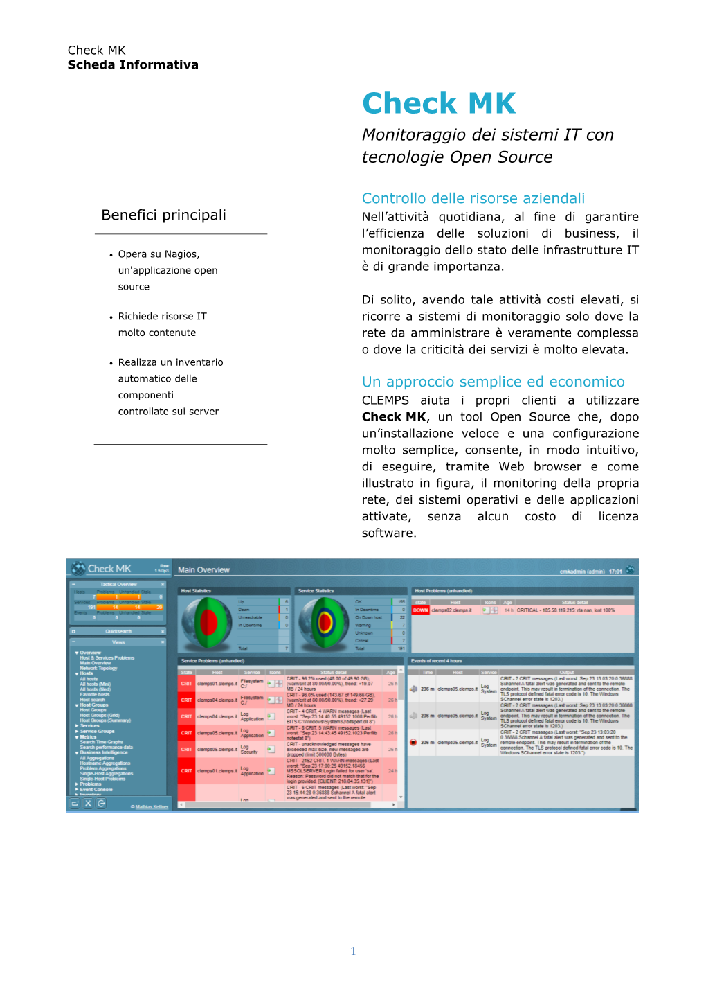 Check MK Scheda Informativa