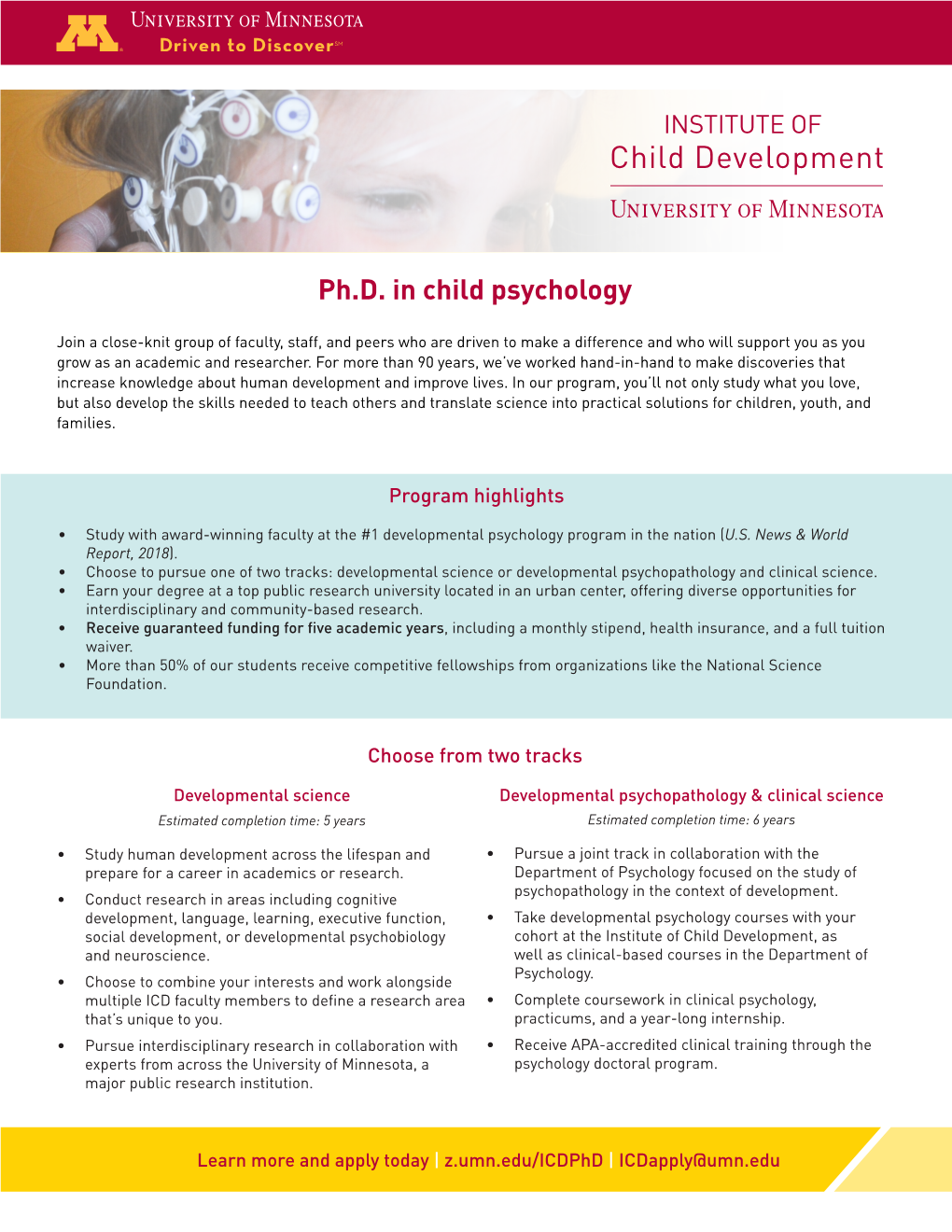 Ph.D. in Child Psychology