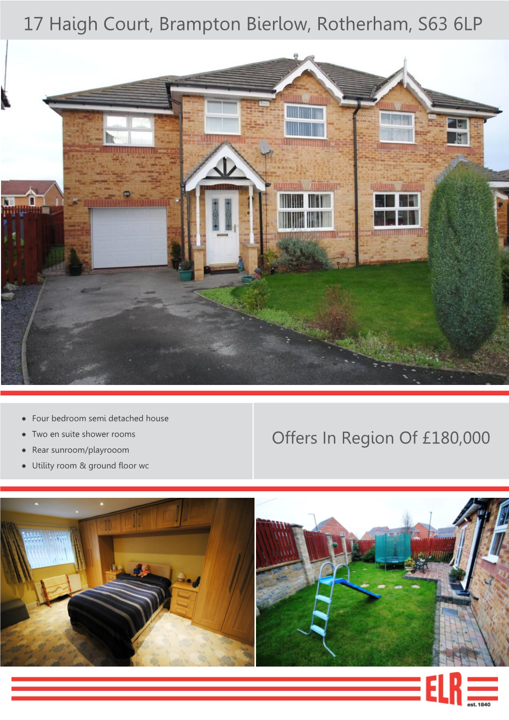 17 Haigh Court, Brampton Bierlow, Rotherham, S63 6LP