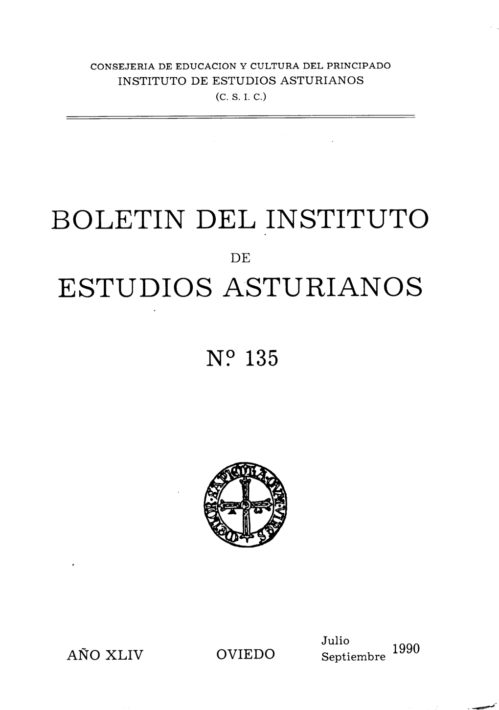 Boletin Del Instituto Estudios Asturianos