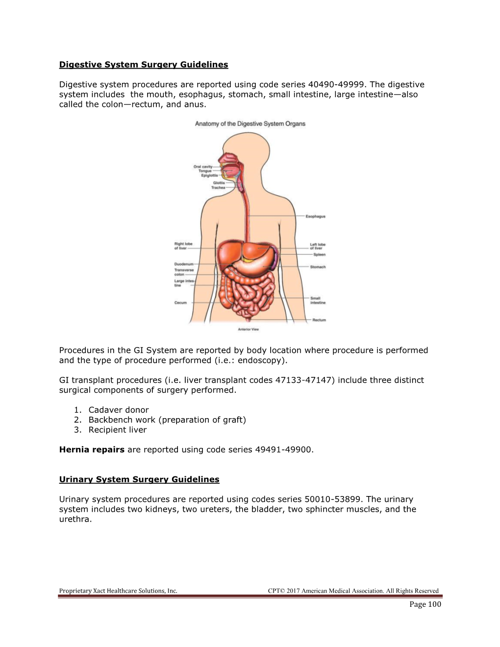 Page 100 Digestive System Surgery Guidelines Digestive System