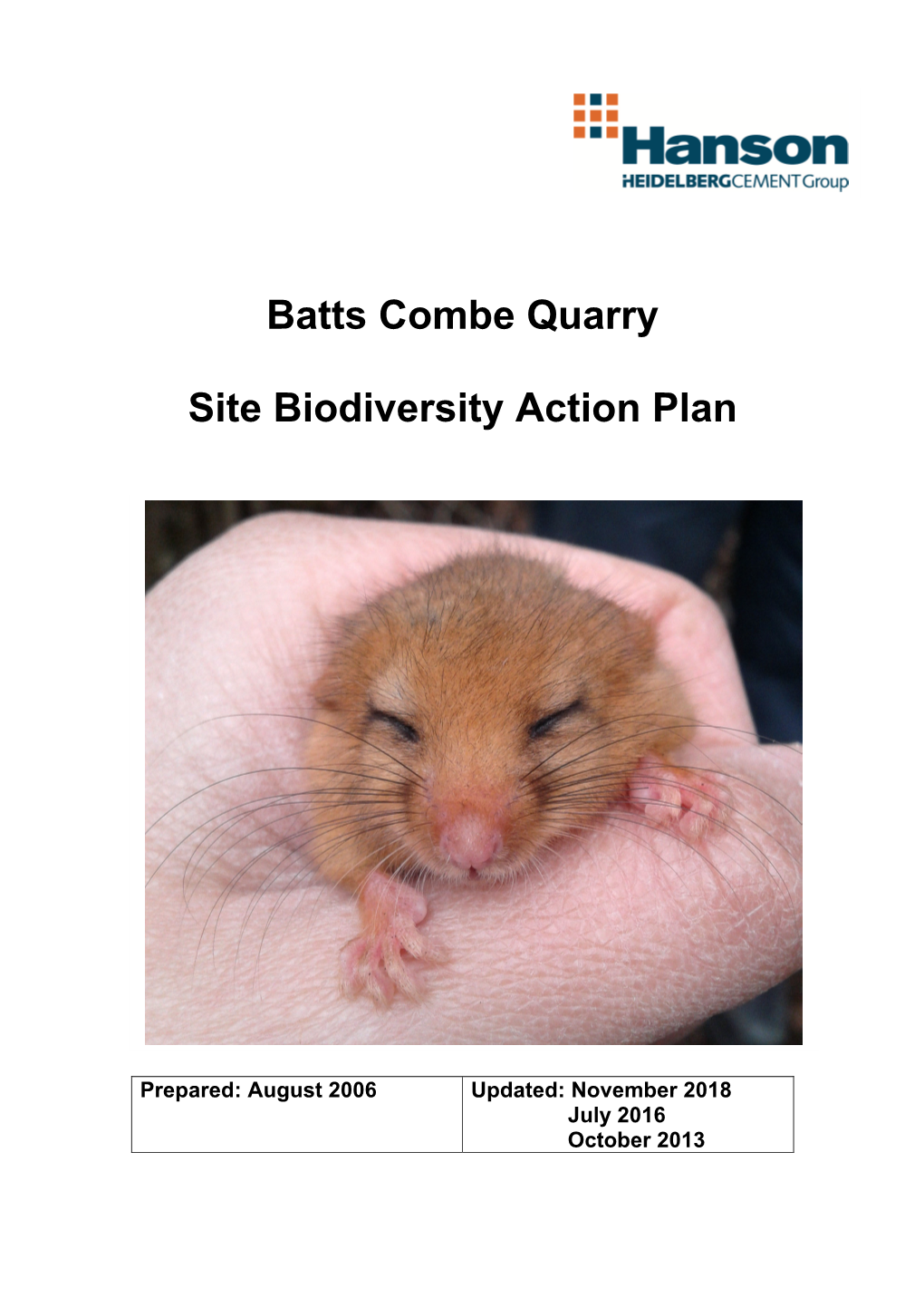 Site Biodiversity Action Plan