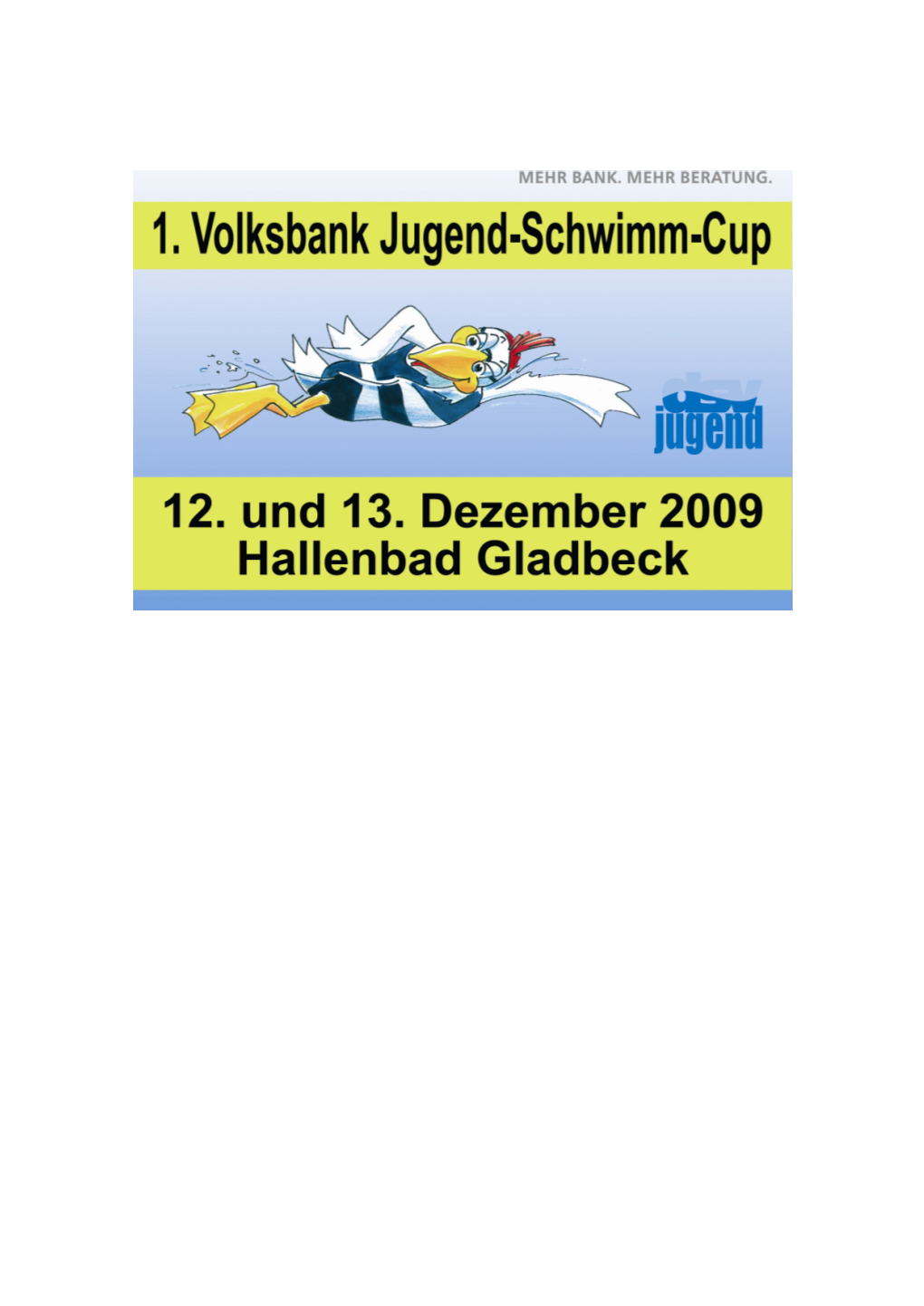 1.Volksbank-Jugend-Schwimm-Cup 2009