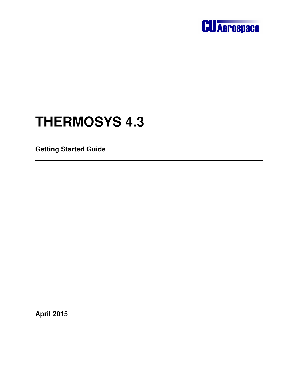 Thermosys 4.3