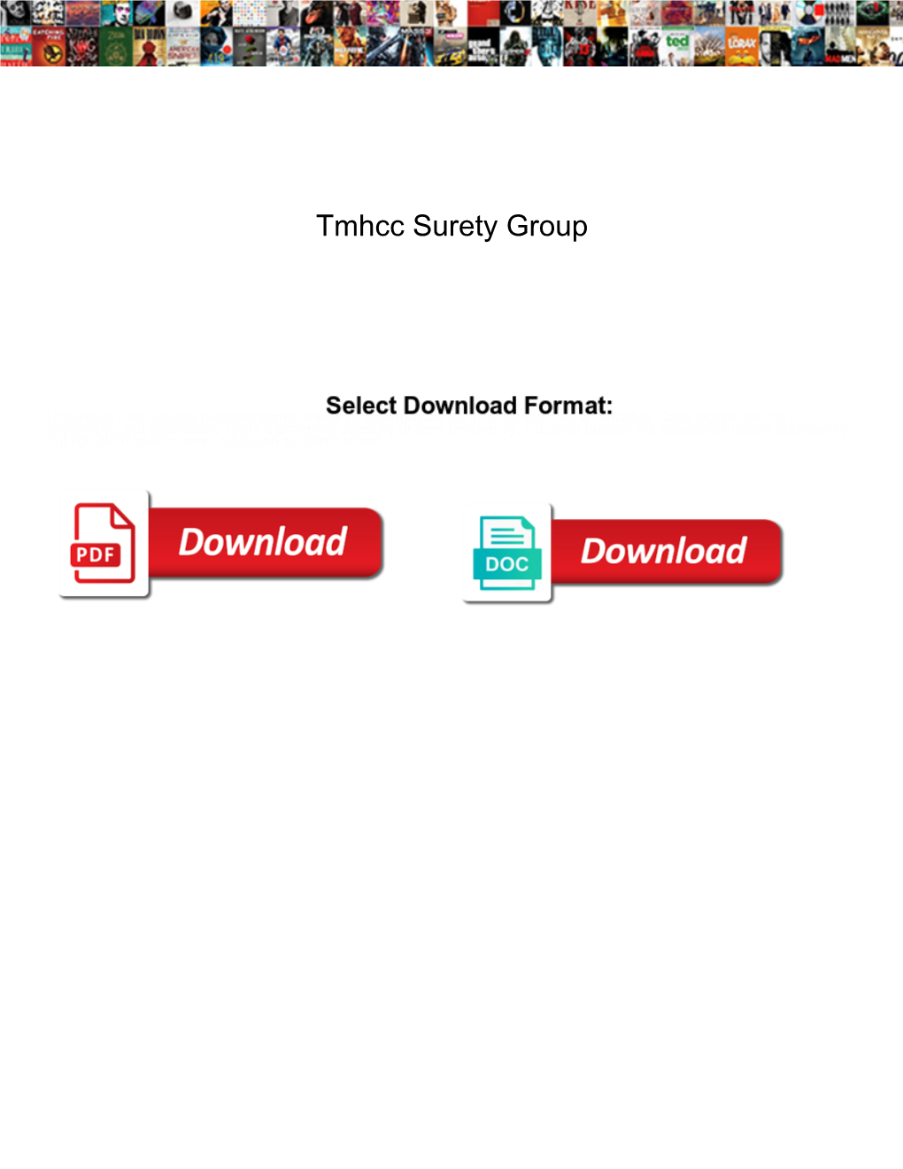 Tmhcc Surety Group