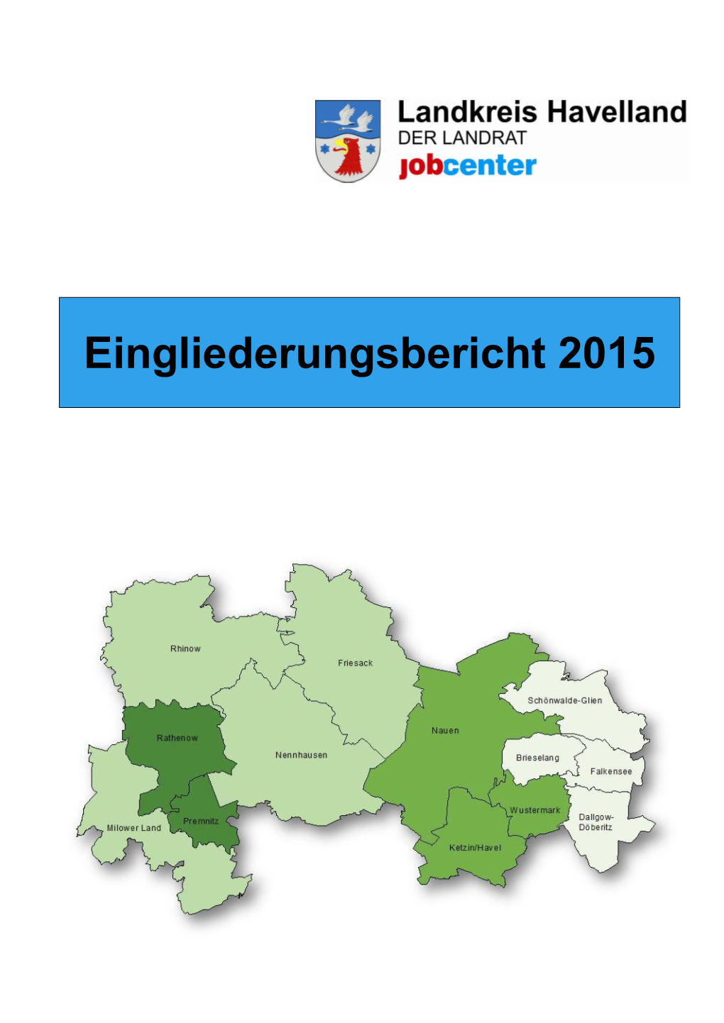 Eingliederungsbericht 2015