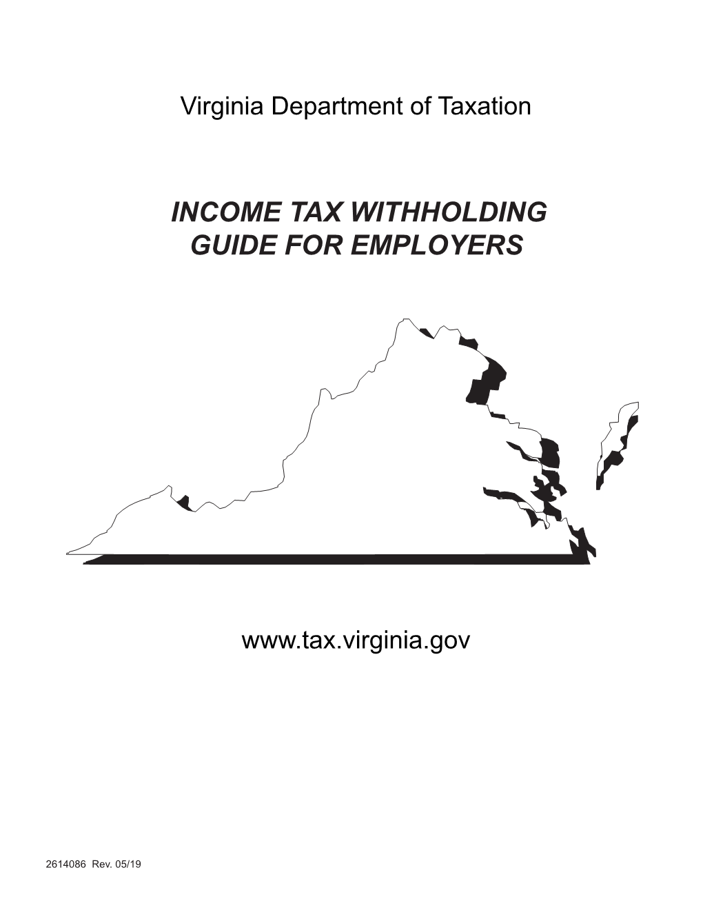 Income Tax Withholding Guide for Employers