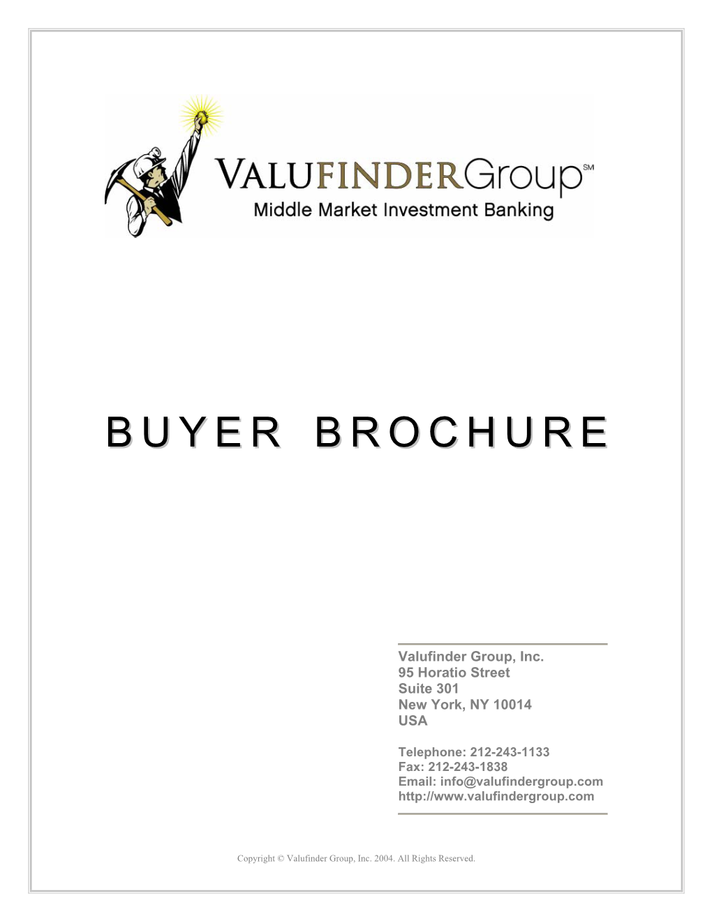 Buyer Brochure