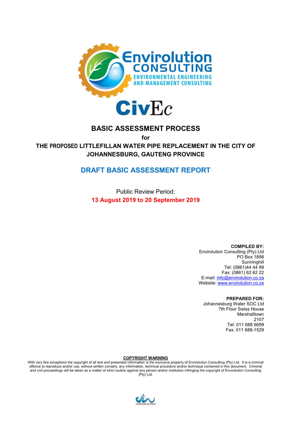 Basic Assessment Process Draft Basic