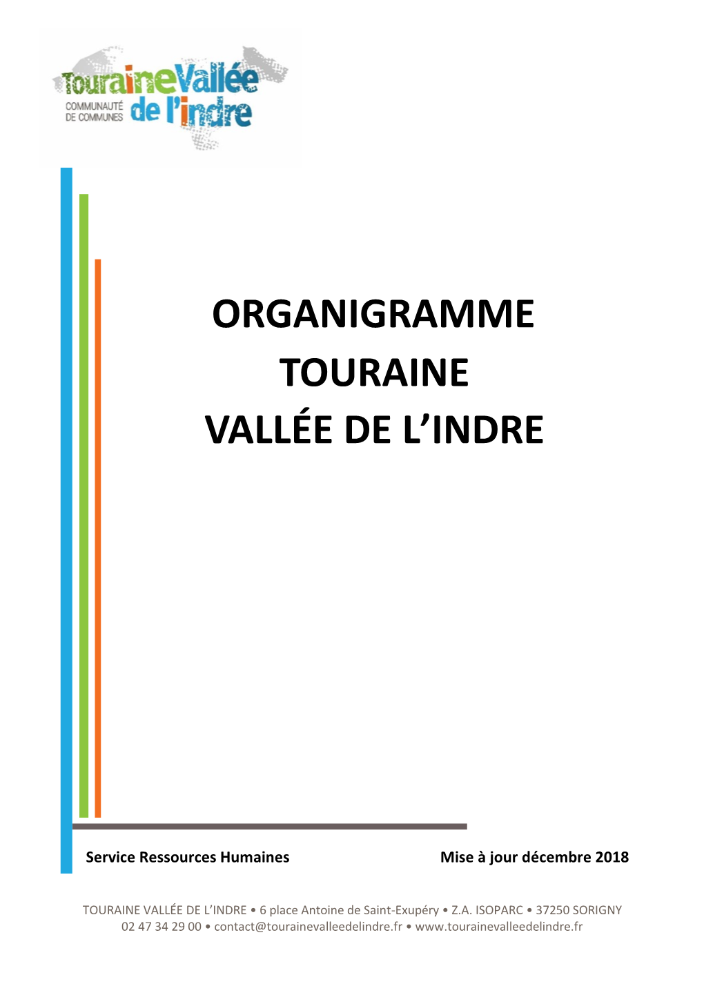 Organigramme Touraine Vallée De L'indre