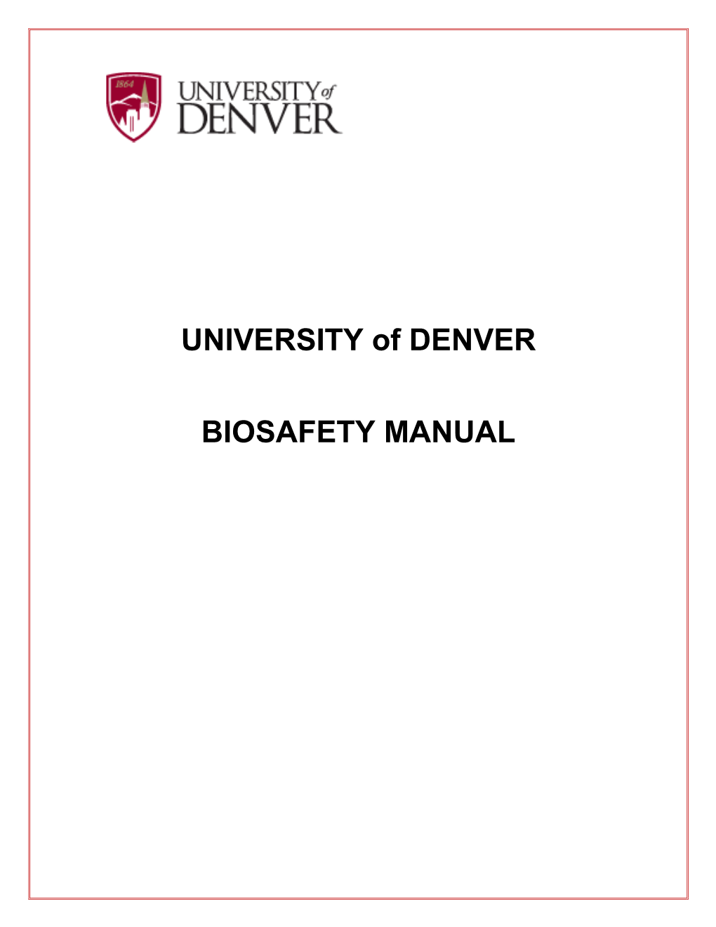 Njmrc Biosafety Manual