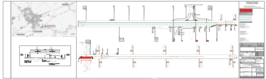 VZ-Pläne B5 DA BB BA 2 BP Bwk 708-Wilster Au.Cdr