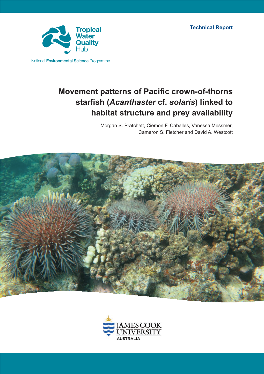 Movement Patterns of Pacific Crown-Of-Thorns Starfish (Acanthaster Cf